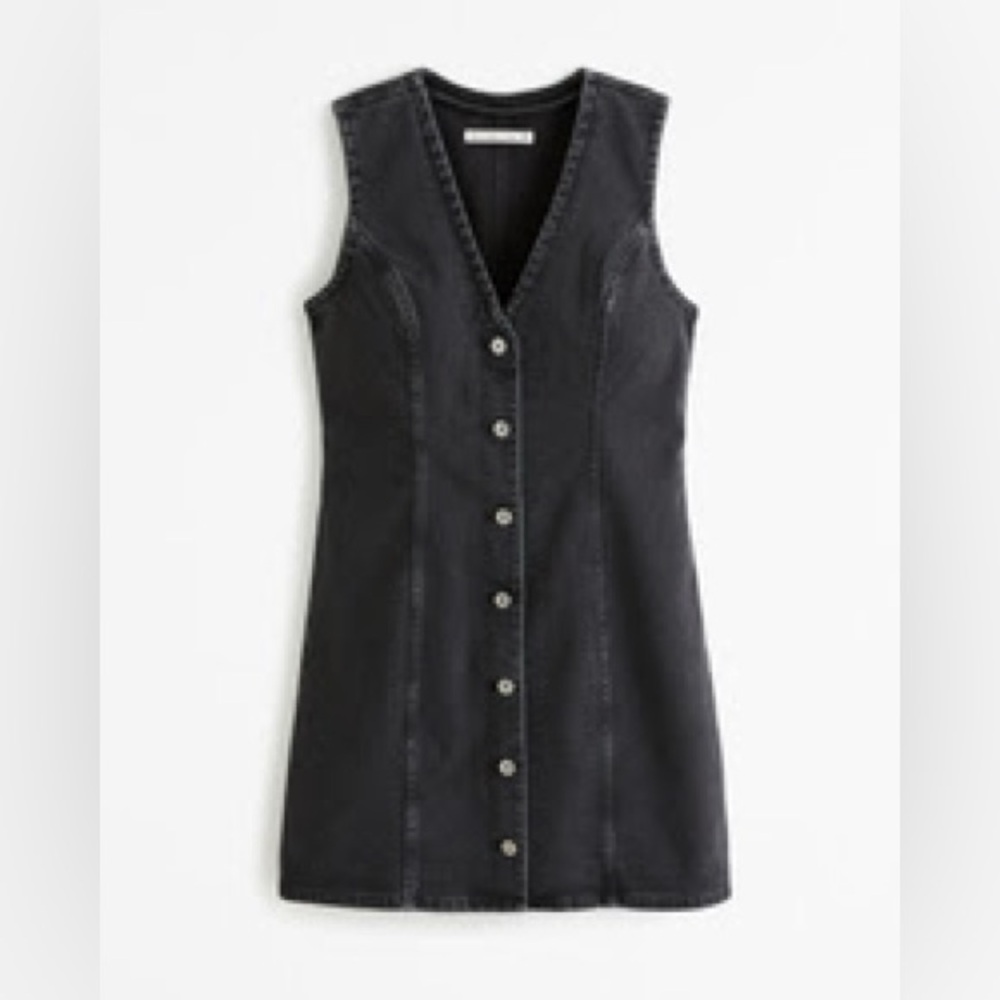 Abercrombie & Fitch Black Mini Dress